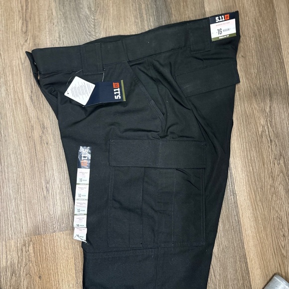 5.11‎ Tactical Women's Black Ripstop TDU Pants 64359 Size 16 Hiking Outdoor - Picture 5 of 16